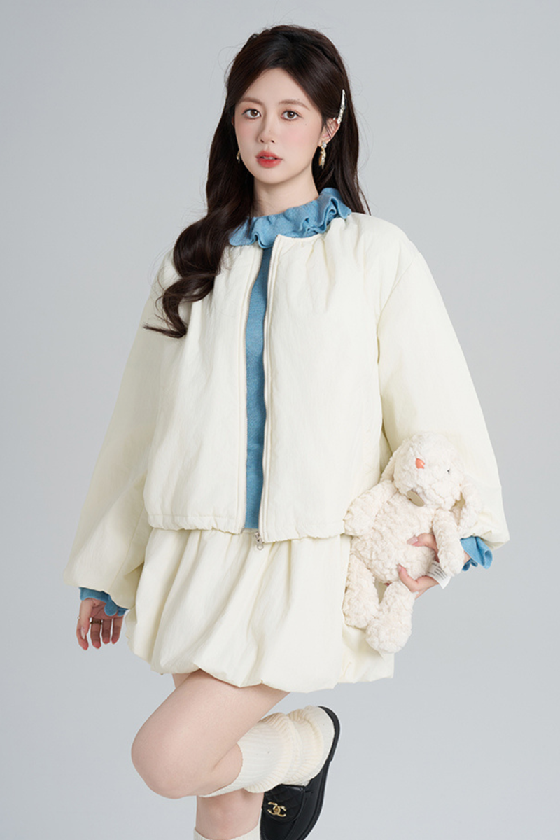 Macaron Zip Outer + Skirt
