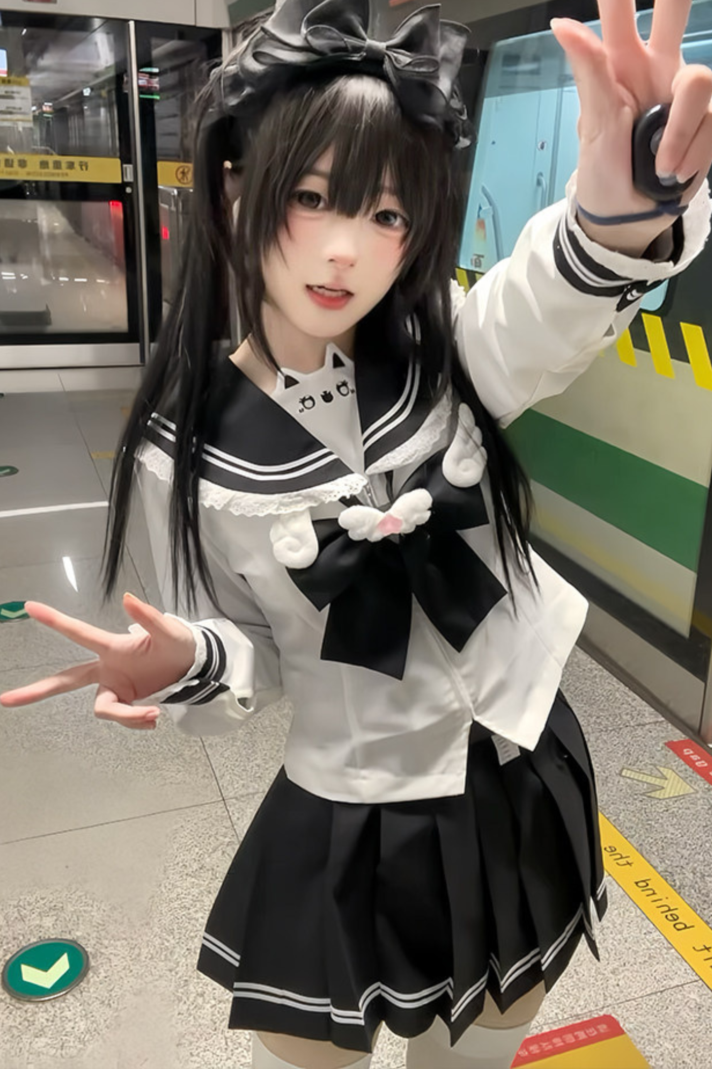 Sweet Sailor Top + Skirt + Tie