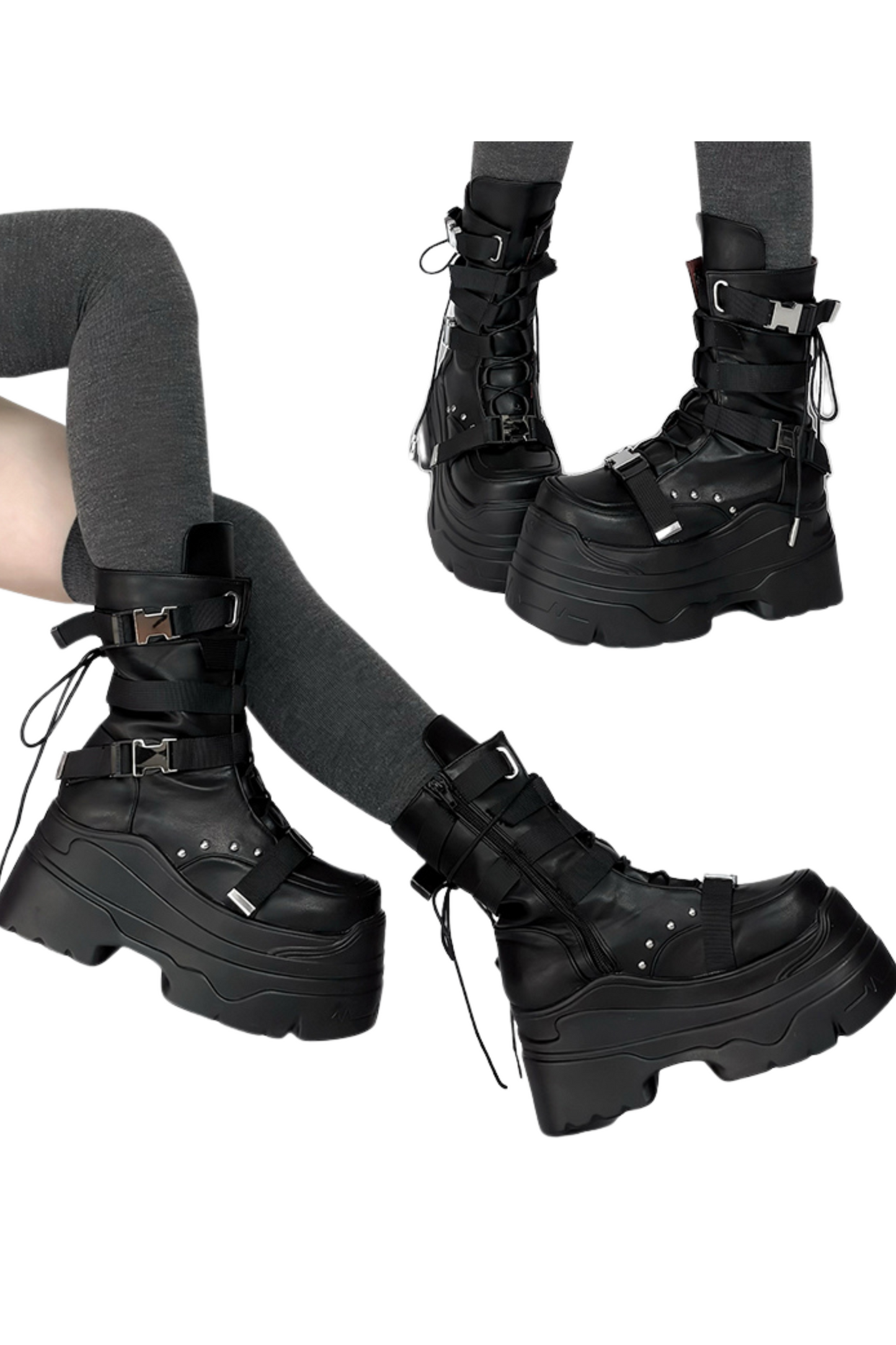 Cyber Academy Subculture Platform Boots