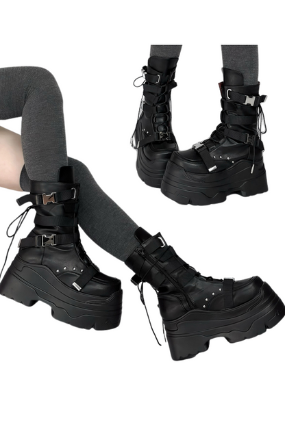 Cyber Academy Subculture Platform Boots