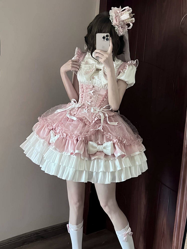 [reservation Deadline: May 12] Pink White Sweet Lolita Idol Series Accessory