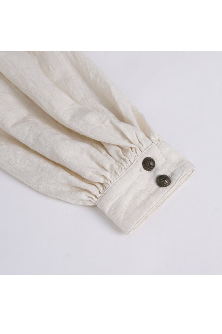 Casually Elegant Blouse with a Refined Edge