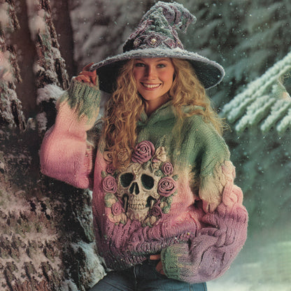 Classic Vintage Sweater with a Flattering Fit