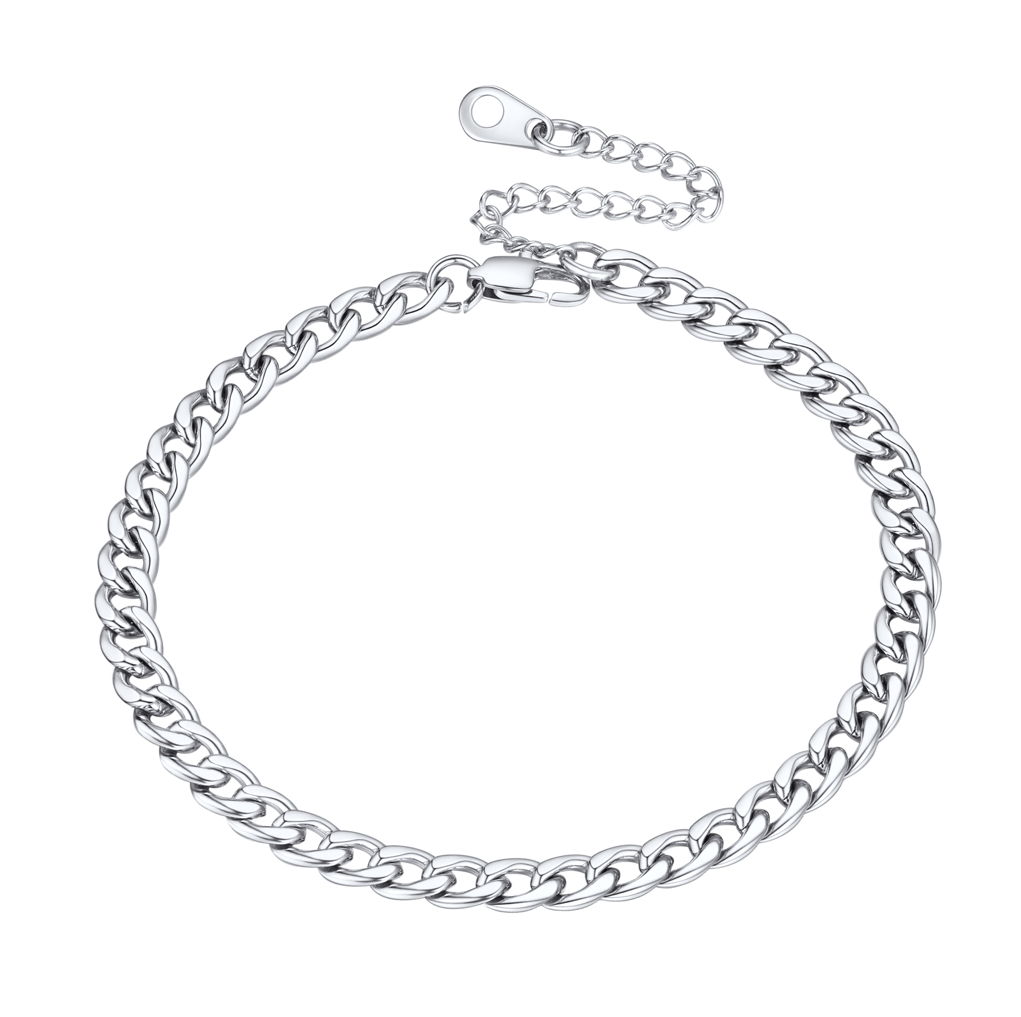 Cuban Chain Anklet for or Beach Foot Jewelry