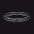 Stretch Chain Bangle Bracelet for , 10/16/20mm Width