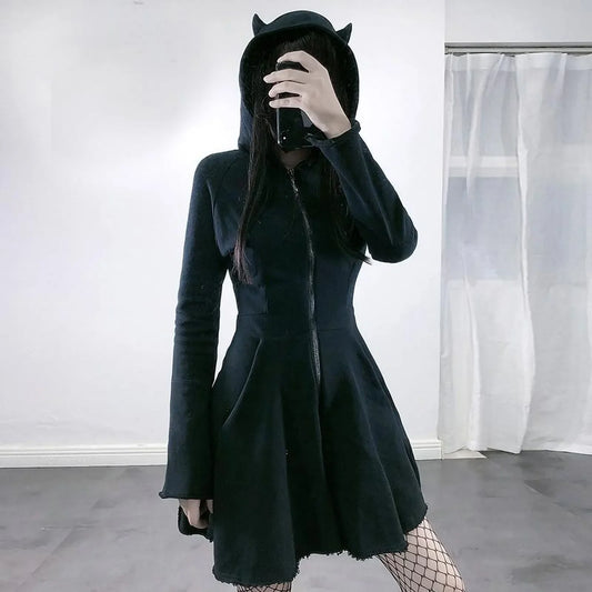 Hooded Dress