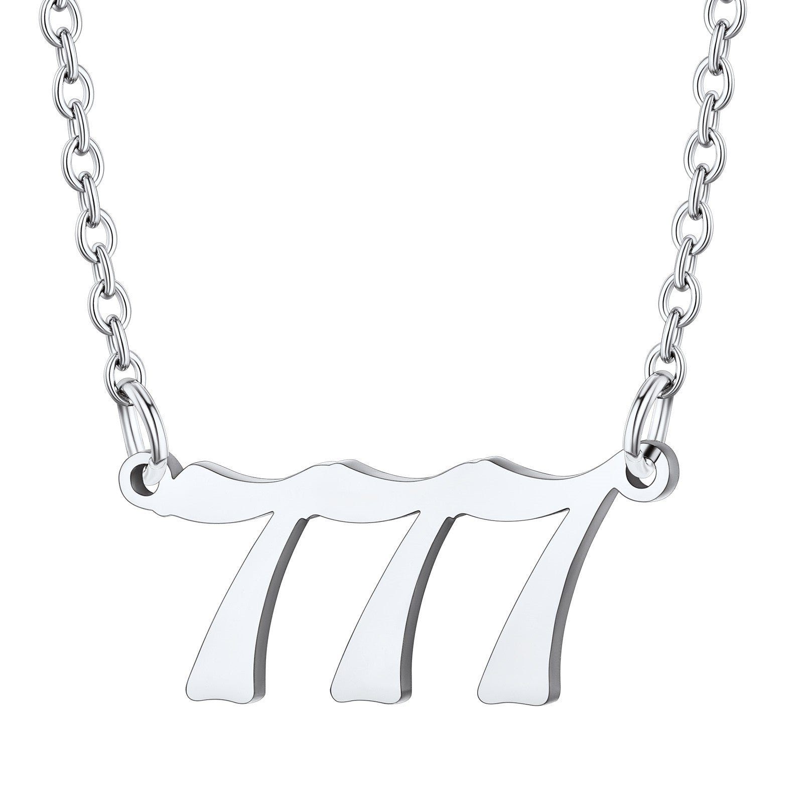 Personalized Angel Number Necklace for