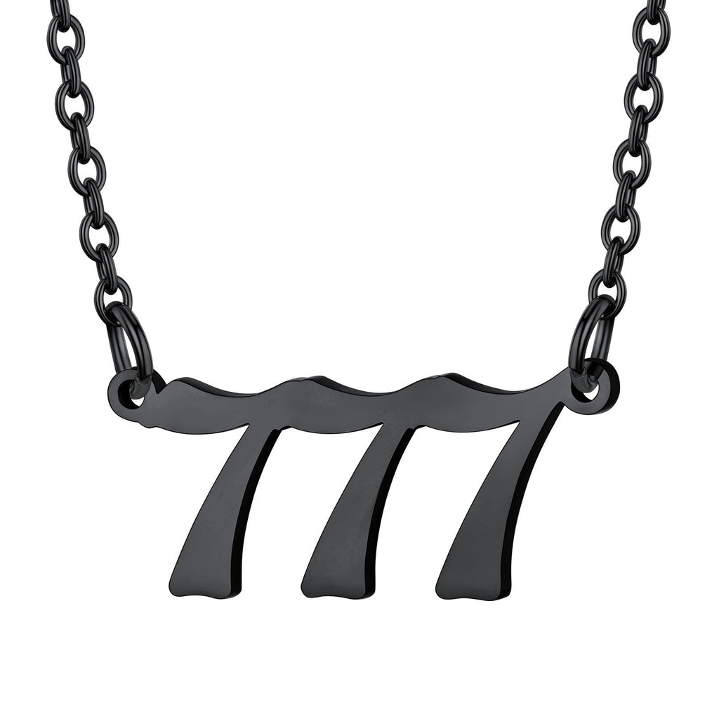 Personalized Angel Number Necklace for