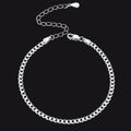 Sterling Silver Chain Link Bracelet for