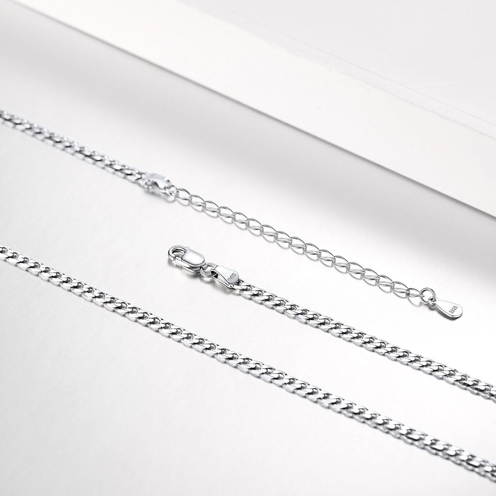 Sterling Silver Chain Link Bracelet for
