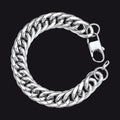 Bold 13mm Cuban Chain Link Bracelet for Stainless Steel