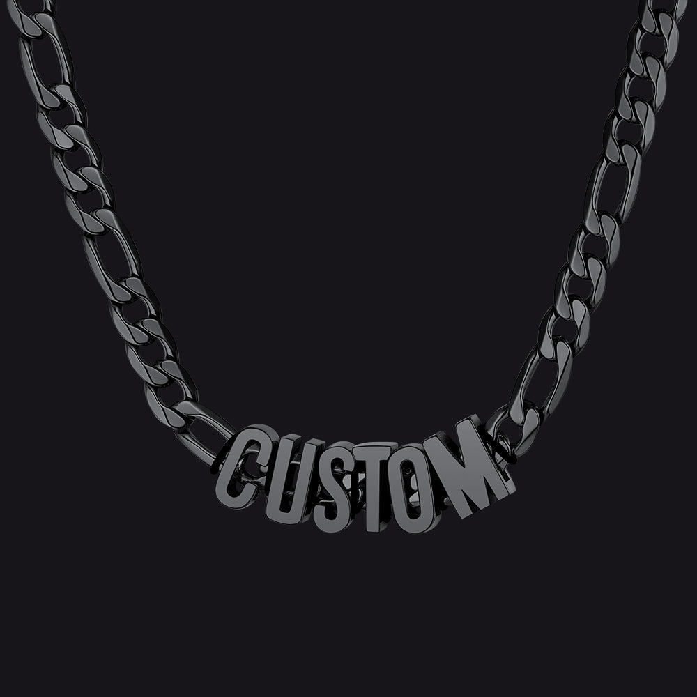 8mm Custom Name Cuban Chain Necklace for