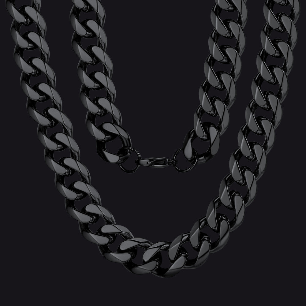 Chunky Miami Curb Cuban Link Chain Necklace for