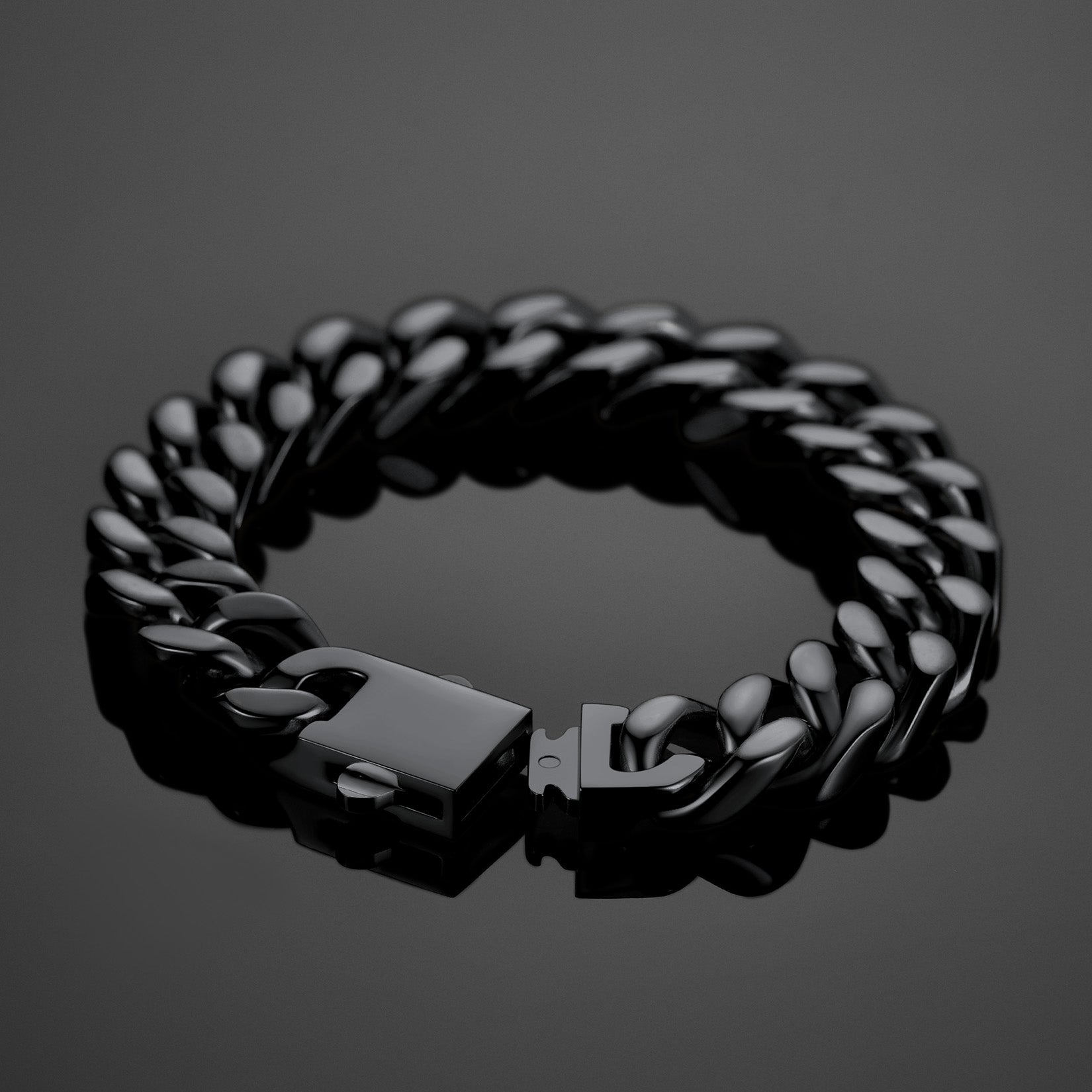 Miami Cuban Link Chain Bracelet 5/7/9/12mm Width for