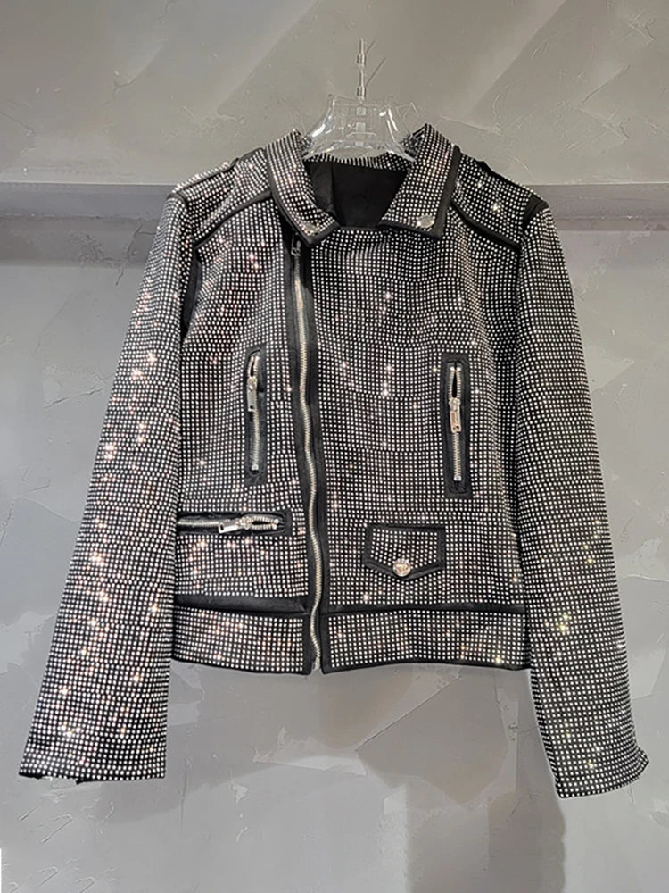 Shiny Rhinestone Jacket