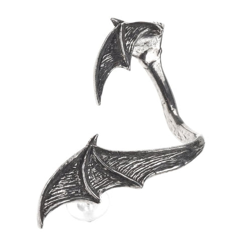 A Night With Goethe Earwrap Bat Wing Ear Wrap by Alchemy Gothic