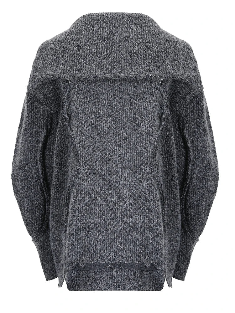 Knitted Sweater Gray