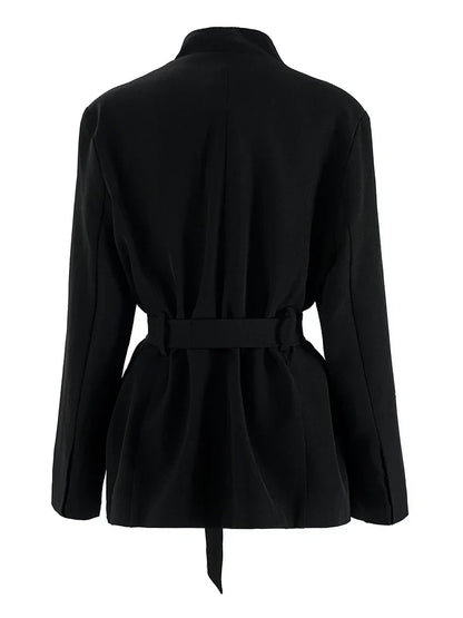 Belted Jacket Black