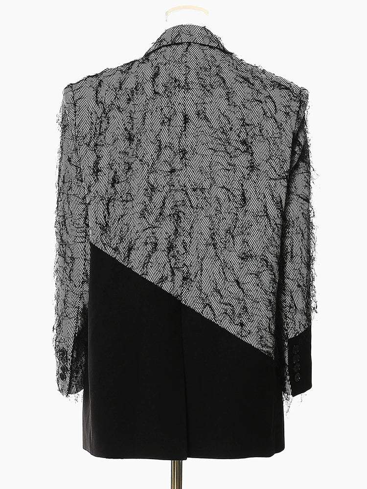 Loose Fit Jacket Gray