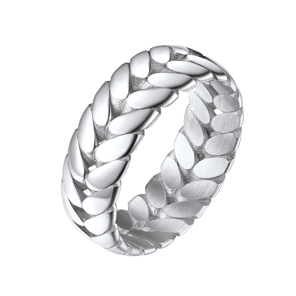 Flash Dainty Wheat Thumb Band Ring for