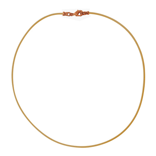 Antique Copper 1.8mm Fine Natural Light Tan Leather Cord Necklace