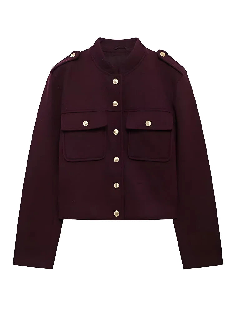 Classic Jacket Burgundy