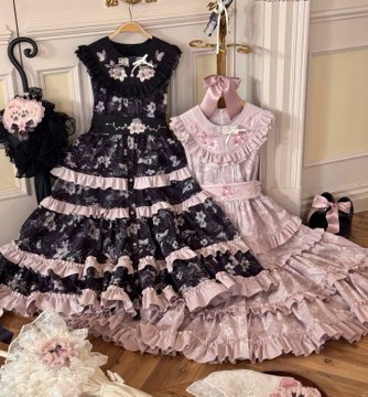 Lolita Vest Dress + Top + Belt