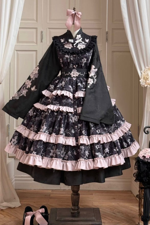 Lolita Vest Dress + Top + Belt