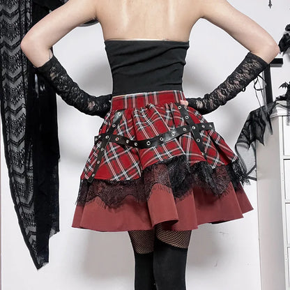 Plaid Skirt