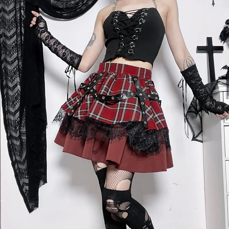 Plaid Skirt