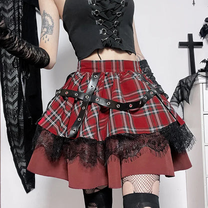 Plaid Skirt