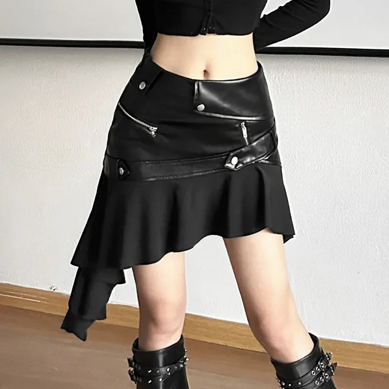 Leather Skirt