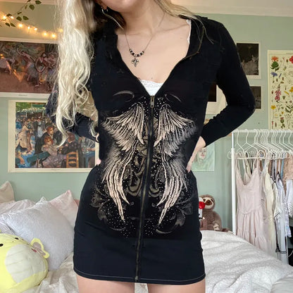 Hooded Dress