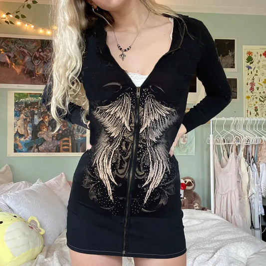 Hooded Dress