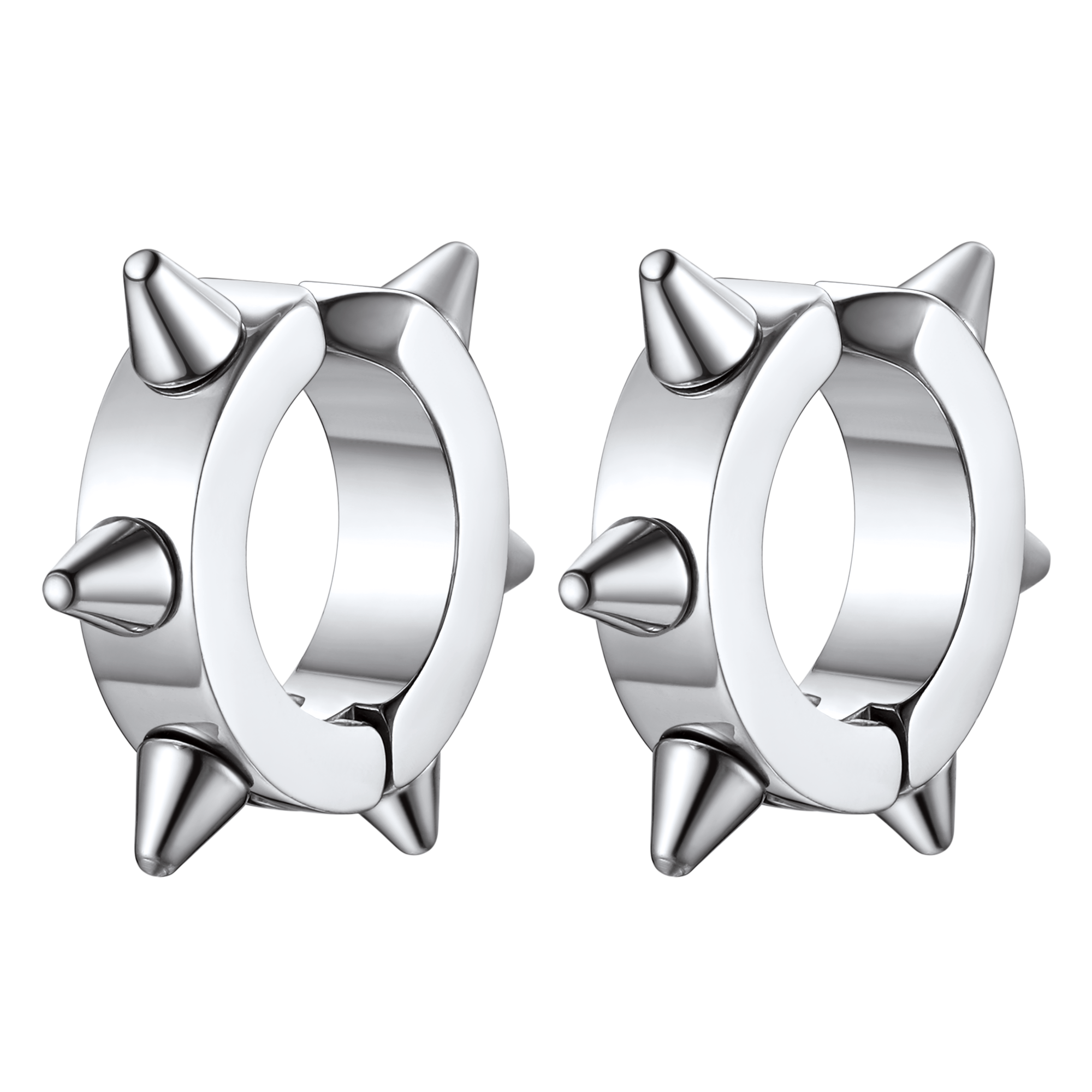 Flash Hook Hedgehog Ear Clip Earrings for