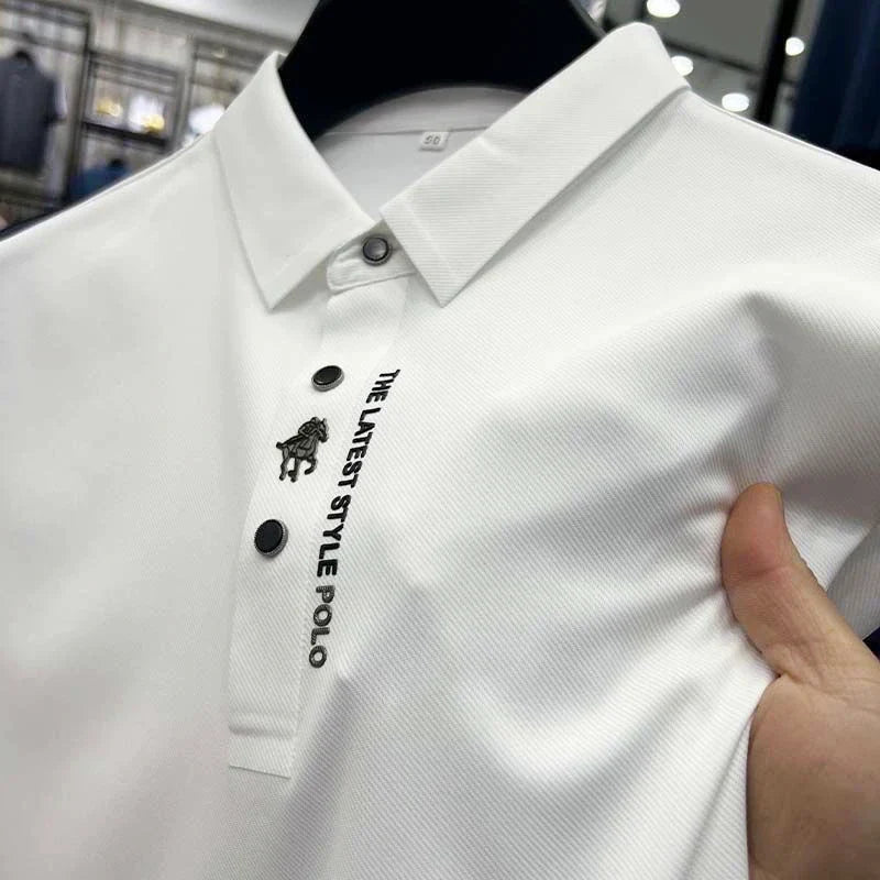 Apollo Classical Muscle Fit Wrinkle-free Polo Shirt