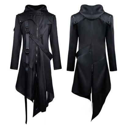Hooded Trench Coat