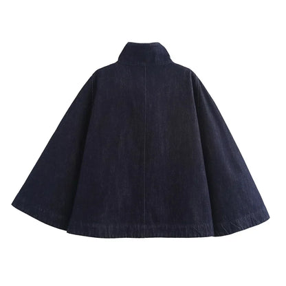 Denim Cape Blue