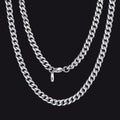Sturdy Cuban Chain Necklace for 5/7/9/12mm Width