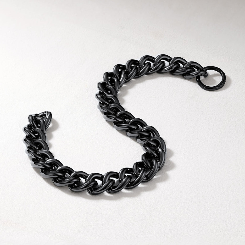 23mm Wide Chain Choker Necklace for