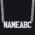 Customized Nameplate Cuban Chain Necklace for