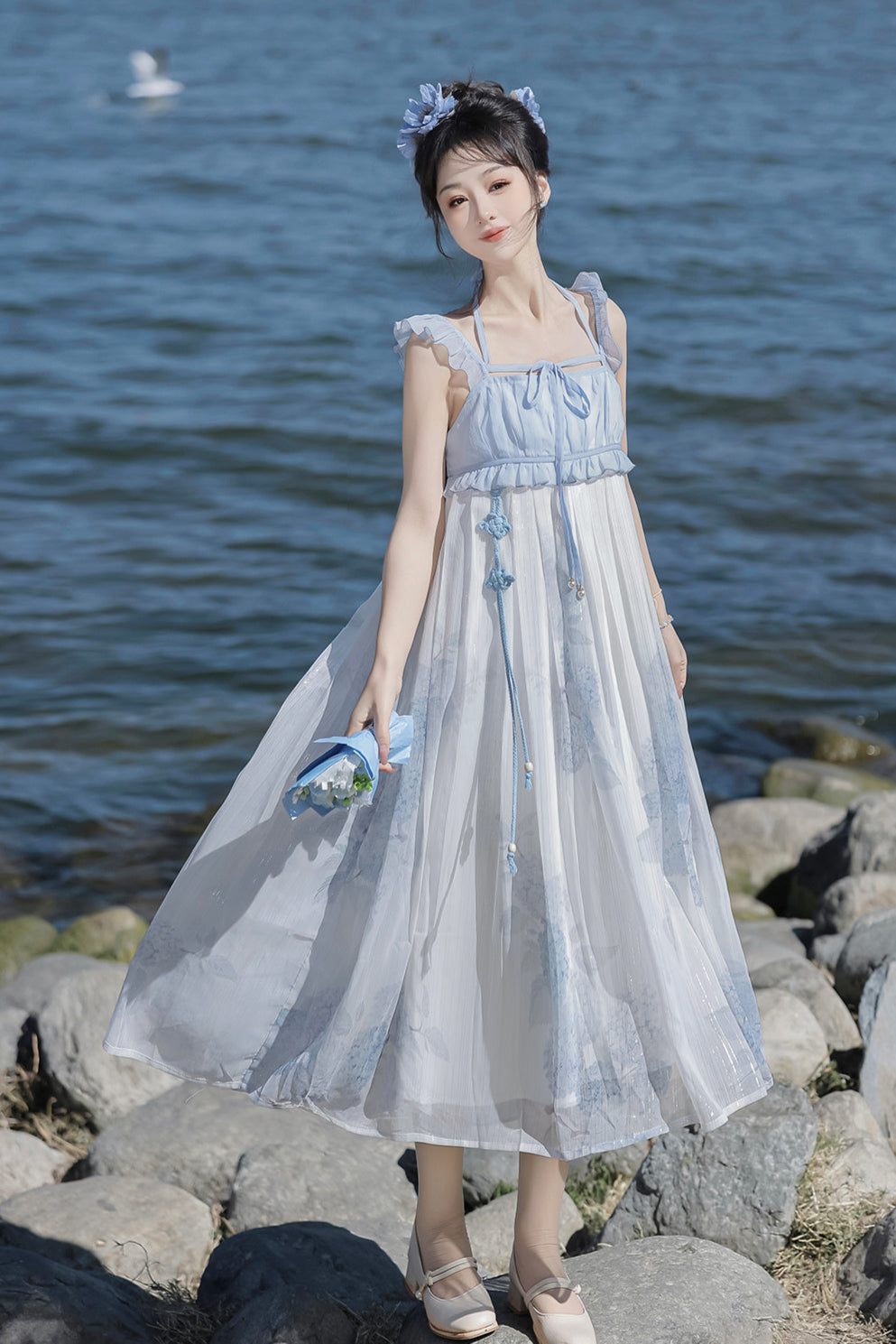 Endless Summer Lolita Suspender Dress