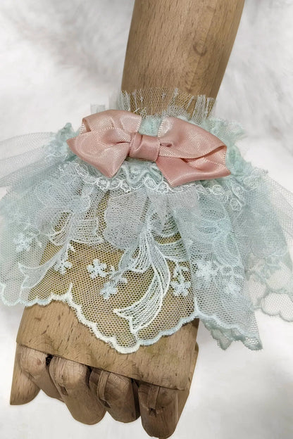 【予約商品】プリンセスリボンレースアップロリータドレス+アクセサリー