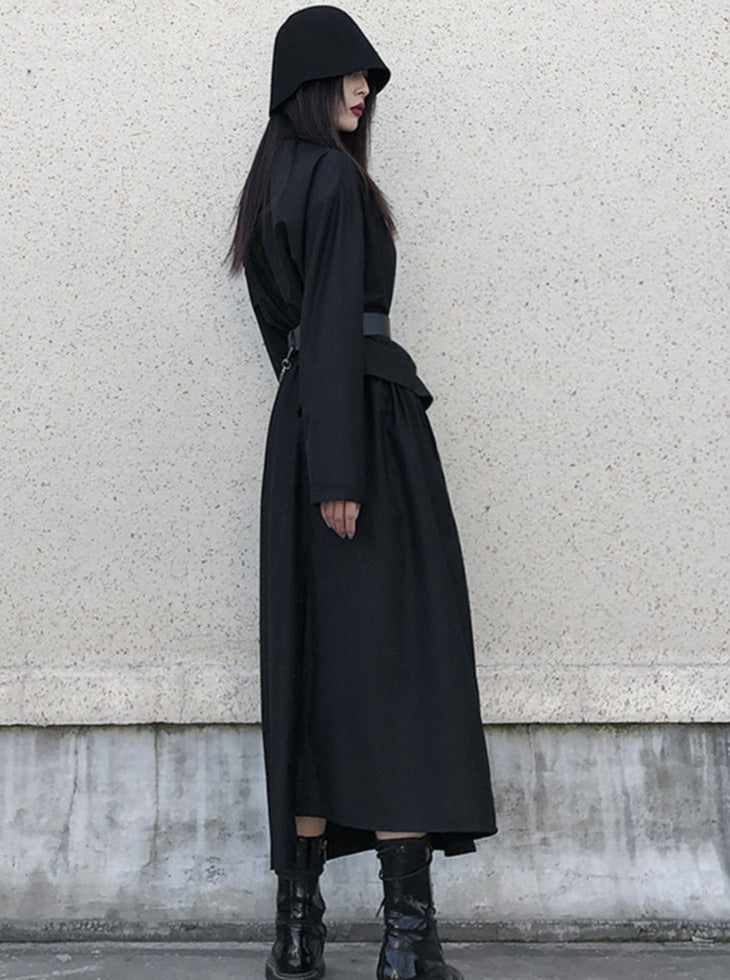 Mode Asymmetric Fake Two Piece Dress