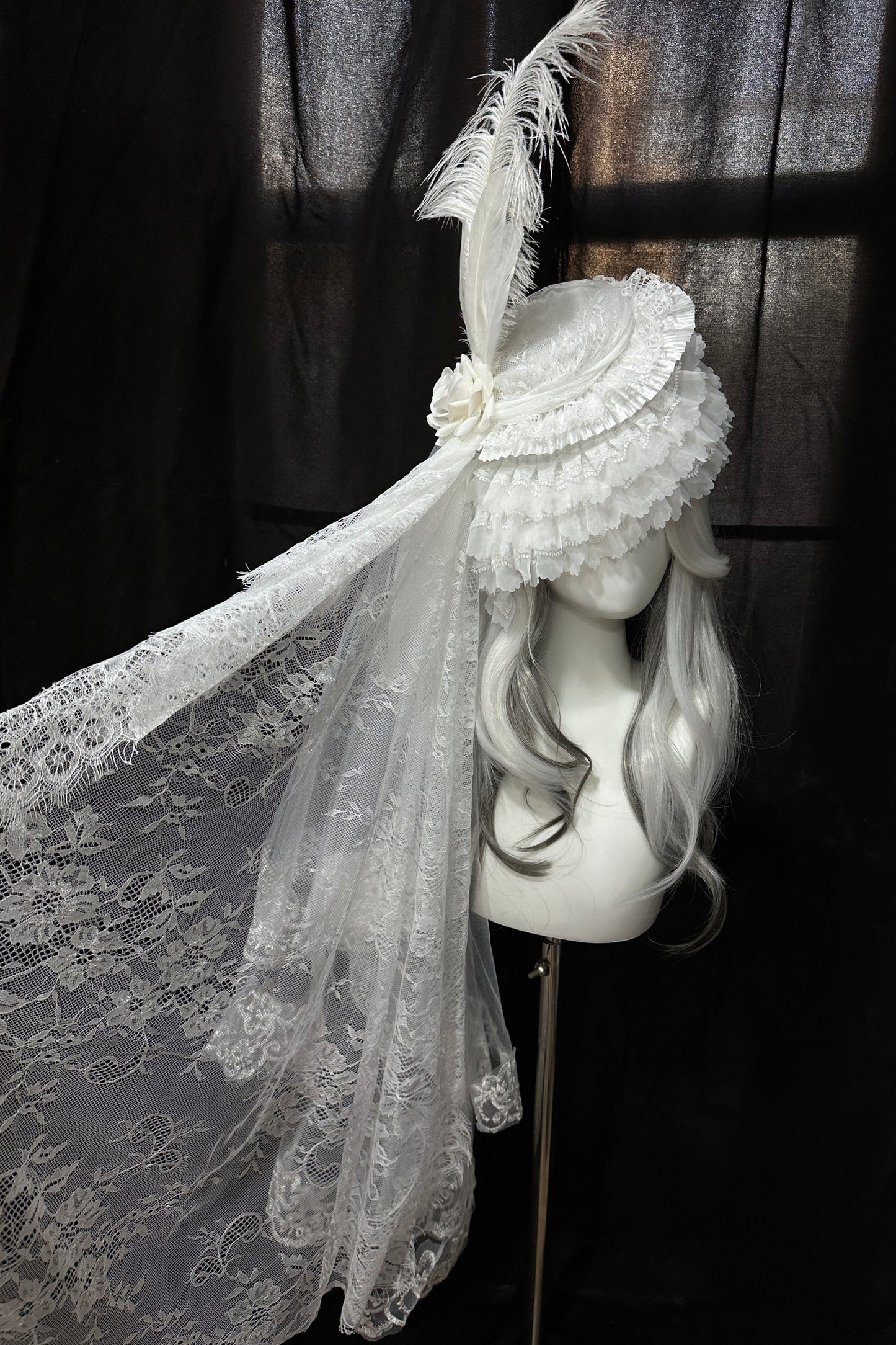 Swan Lace Hat