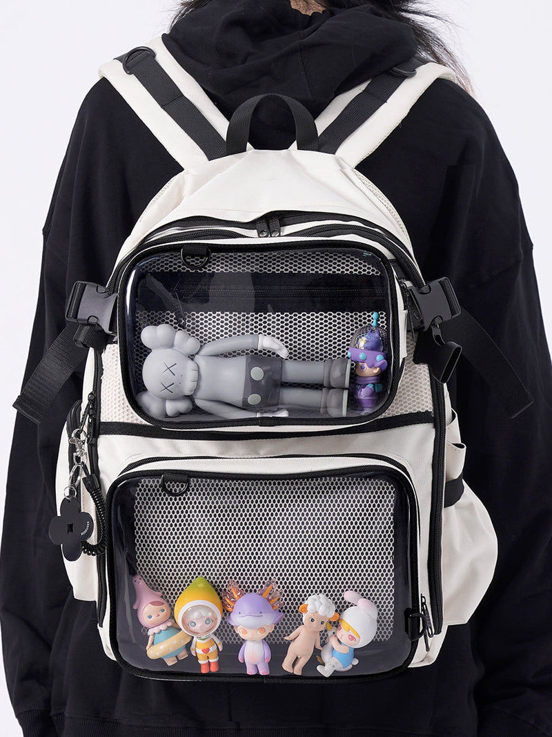 Clear Bag Backpack Style Ita Bag
