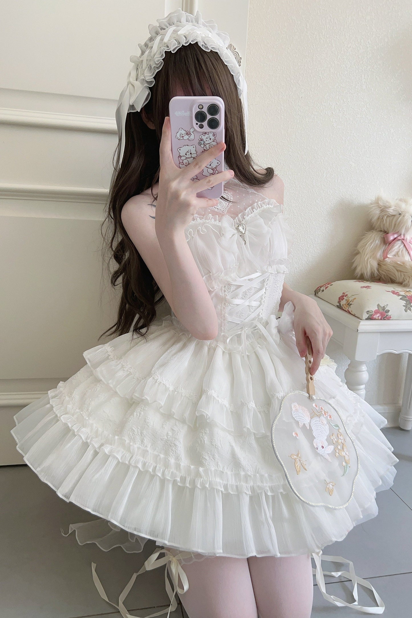 Halter Neck Sleeveless Sugar Lolita Dress