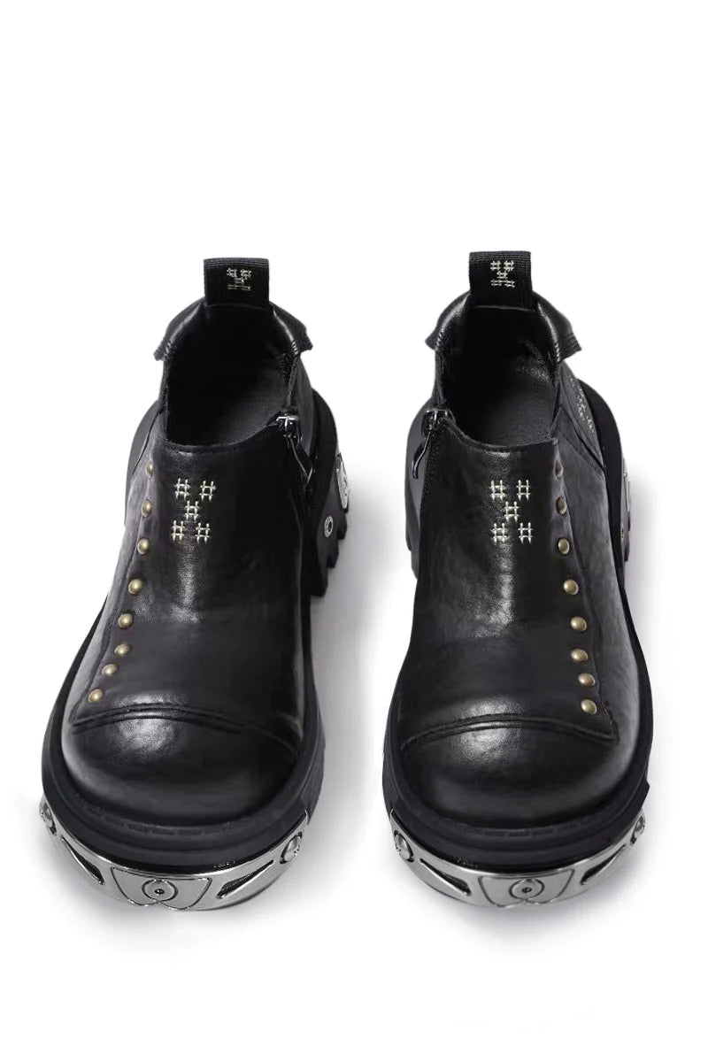 Heavy Metal Dark Loafers