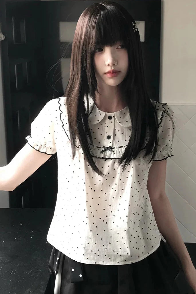 Polka Dot Doll Top + Skirt