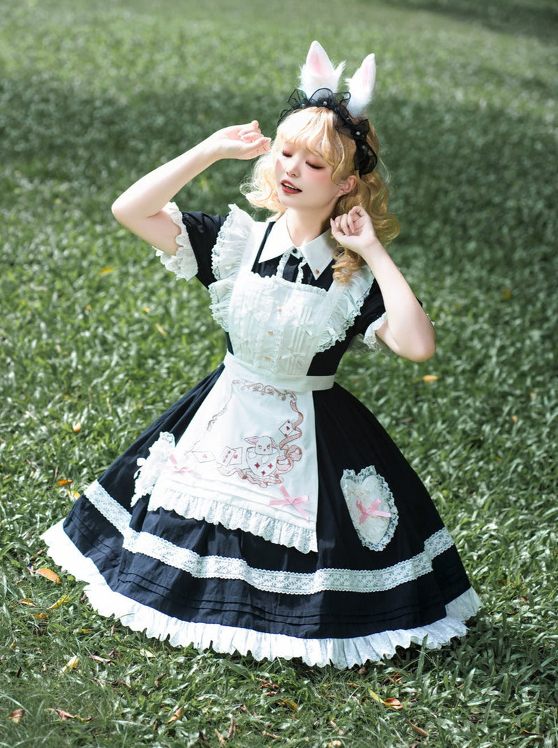 Sweet Lolita Dress + Apron